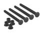 Preview: Reifenhalter schwarz für 4Stk 1/8 Offroad Reifen (4) JConcepts